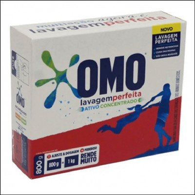 Sabão em pó OMO 800g