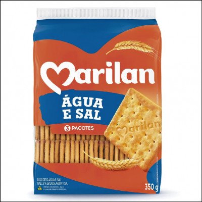 Biscoito Água e Sal Marilan 350g