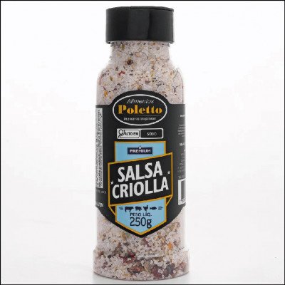 Sal de Parrilla Salsa Criolla Poletto 250g