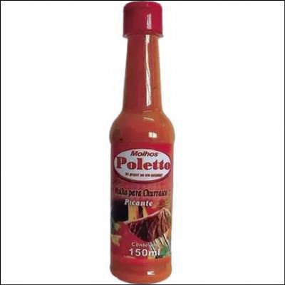 Molho Para Churrasco Picante Poletto 150ml