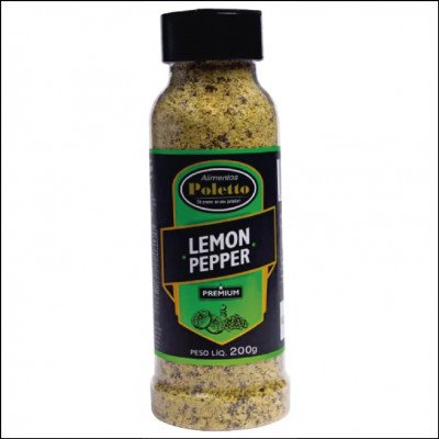 Lemon Pepper Poletto 200g