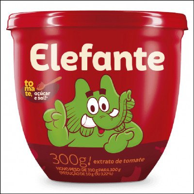 Extrato de Tomate Elefante 300gr