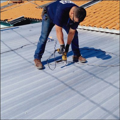 Cobertura em Estrutura Metálica