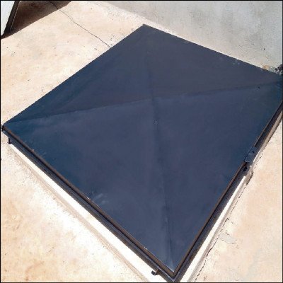 Fabricação de Tampa de Inspeção