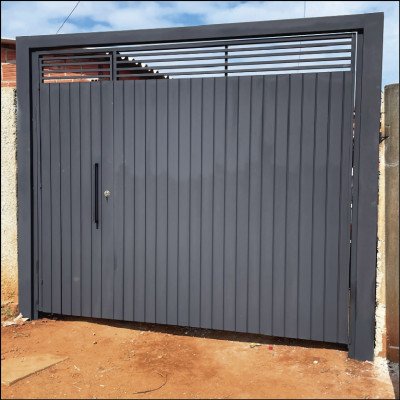 Portão de Garagem e Social Basculante