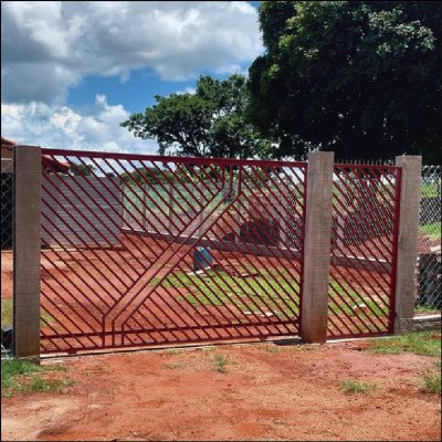 Portão Deslizante e Social Separado