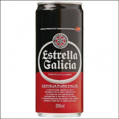 Cerveja Puro Malte Estrella Galicia Larger 350ml