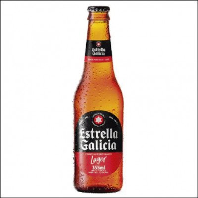 Cerveja Estrella Galicia Long Neck 355ml
