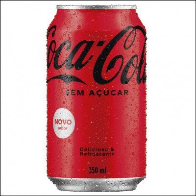 Refrigerante Coca Cola Sem Açúcar 350ml