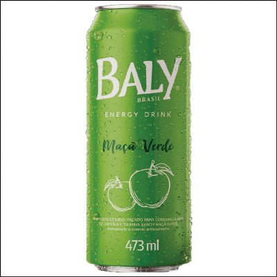 Energético Baly Maçã Verde Lata 473ml