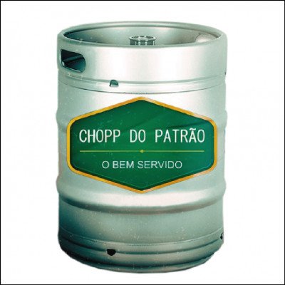 Barril de Chopp do Patrão 50 Litros