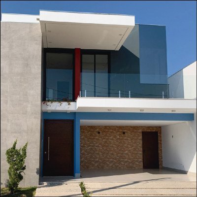 Porta em Esquadria de Alumínio