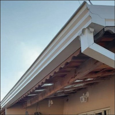 Calha de Beiral com Condutor