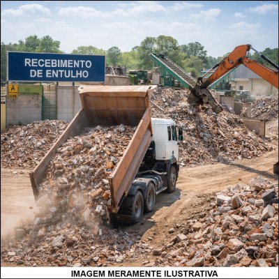 Recebimento de Resíduos de Entulho