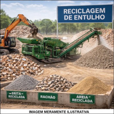 Reciclagem de Entulho (classe A)