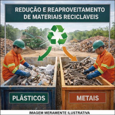 Redução e Reaproveitamento de Materiais Recicláveis