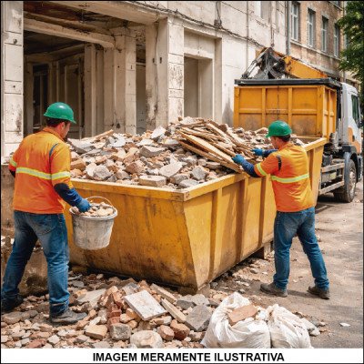 Coleta de Entulho de Obras e Reformas