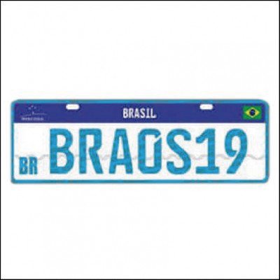 Placa Oficial
