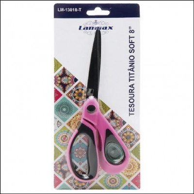 Tesoura Titânio Soft Lanmax