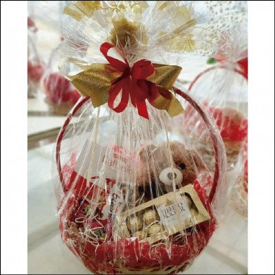 Cestas com Urso e Chocolates - imagem 4