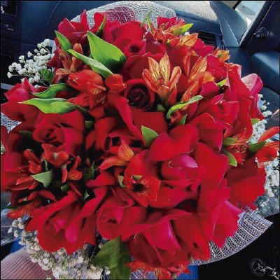 Buquê Especial de Rosas e Astromélias - imagem 1