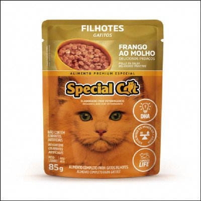 Special Cat Sachê Filhotes Frango ao molho