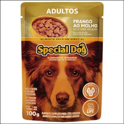 Sachê para Cães Adultos Frango ao Molho Special Dog
