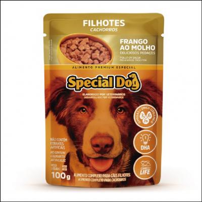 Sachê para Cães Filhotes Frango ao Molho Special Dog