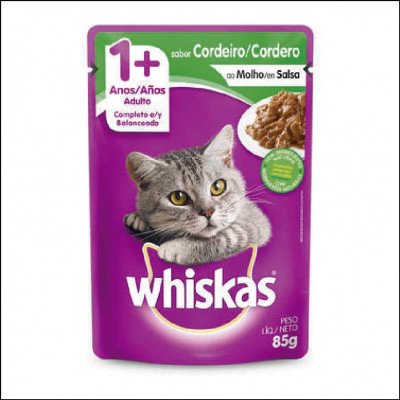 Sachê Whiskas Sabor Cordeiro