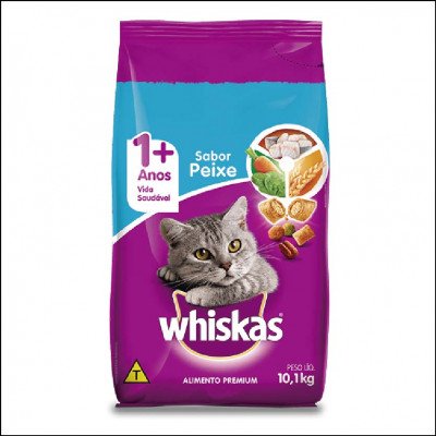 Ração Whiskas Sabor Peixe