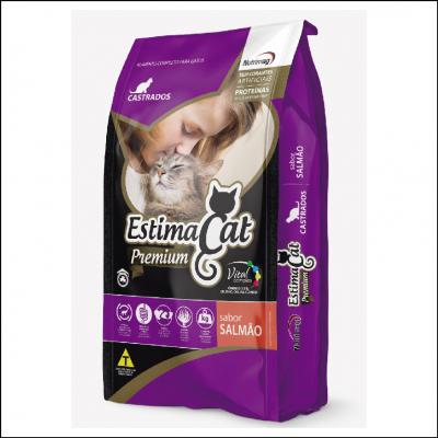 Ração EstimaCat Premium Salmão