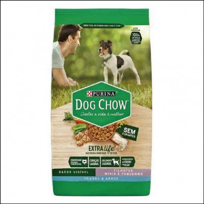 Ração Dog Chow Extra Life Frango e Arroz Filhotes