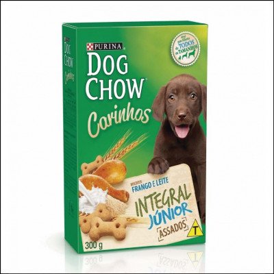 Dog Chow Carinhos Frango e Leite Júnior