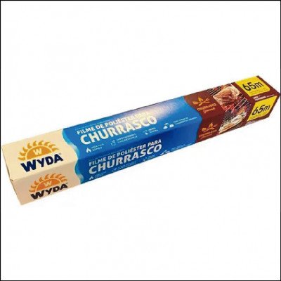 Filme Celofane Poliéster Churrasco 65m X 45cm Wyda
