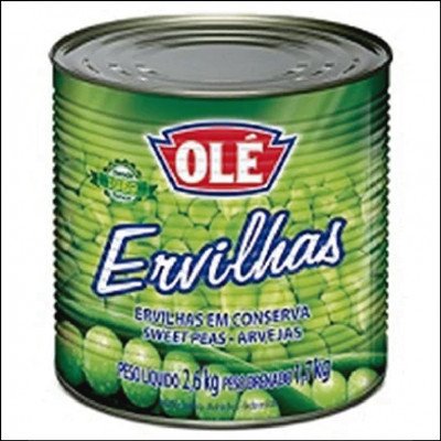 Ervilha em Conserva Lata 2,6 kg - Olé