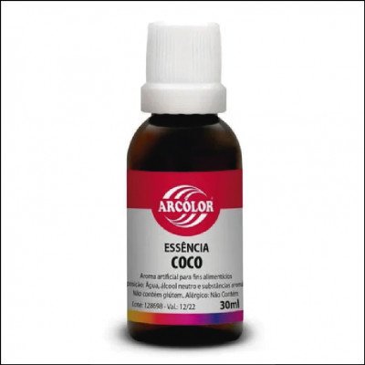 Essência de Coco 30ml Arcolor