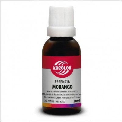 Essência de Morango 30ml Arcolor