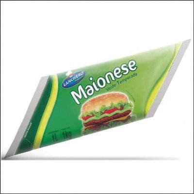 Maionese Verde Especial Temperada Lanchero 1kg