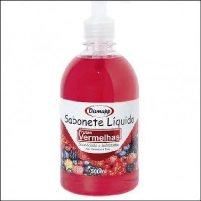 Sabonete Líquido Dismapp Frutas Vermelhas 500ml