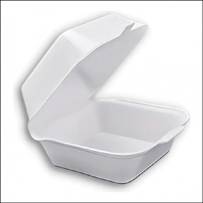 Lancheira de Isopor H2 Com 50 Unidades