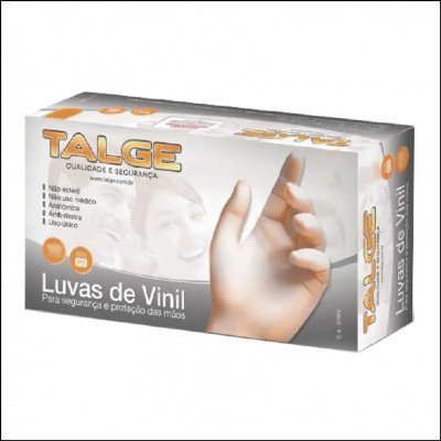 Luva de Vinil Talge M