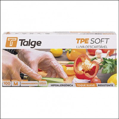 Luva Soft TPE M Talge