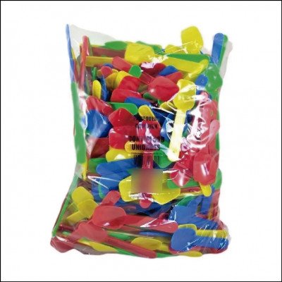 Colherzinha Pazinha Plástica Descartável Doces Sorvete