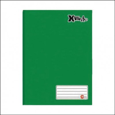 Caderno Brochura X-write Verde 1 Matéria
