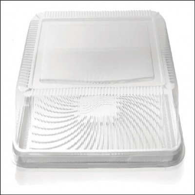 Bandeja Para Bolo Retangular c/ Tampa