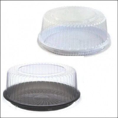 Bandeja Redonda com Tampa