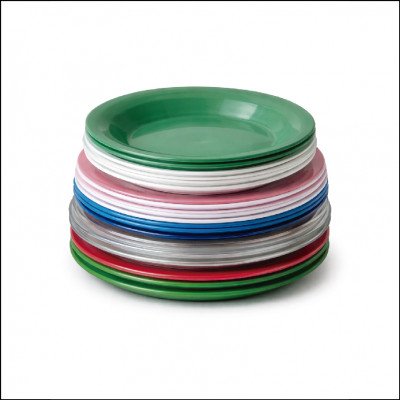 Pratos de Plástico