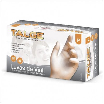 Luva de Vinil Talge P