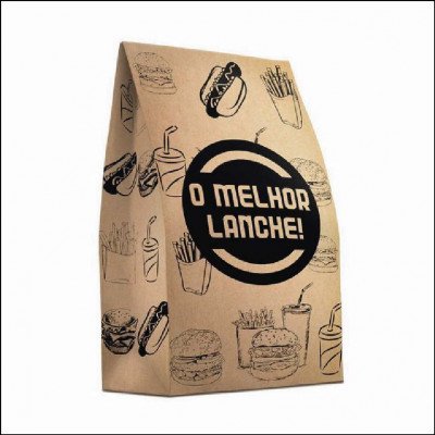 Saco de Papel para Lanches