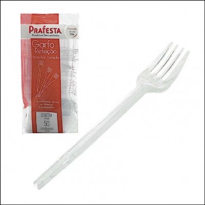 Garfo Descartável Prafesta